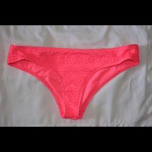 Hollister bright pink swim bottoms